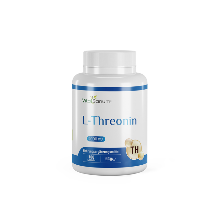 VitaSanum® - L-Threonin 2000 mg 100 Kapseln VitaSanum® - L-Threonin 2000 mg 100 Kapseln